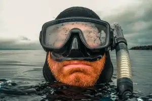 buée sur masque de chasse sous marine