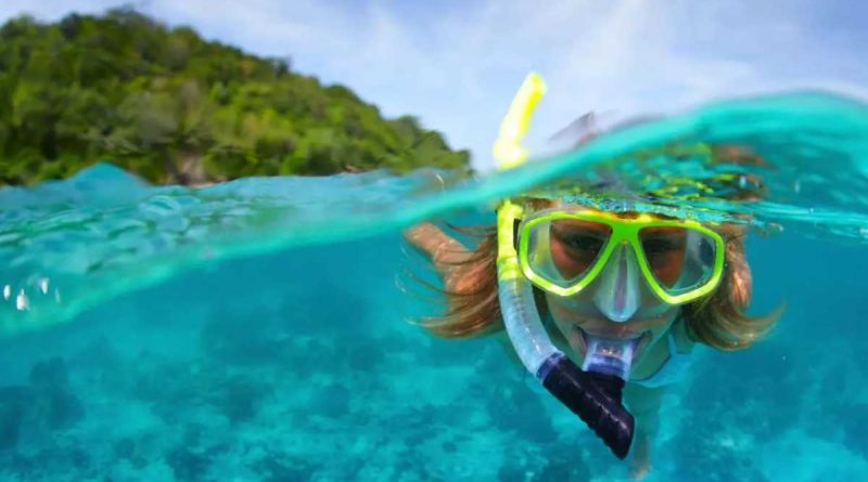 comment accrocher tuba snorkeling