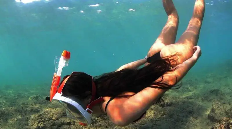 masque snorkeling intégral à lentille incurvée ou plate ?