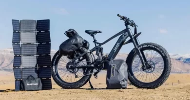 Panneau solaire pour recharger un vélo électrique