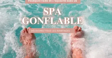 aquagym dans spa gonflable