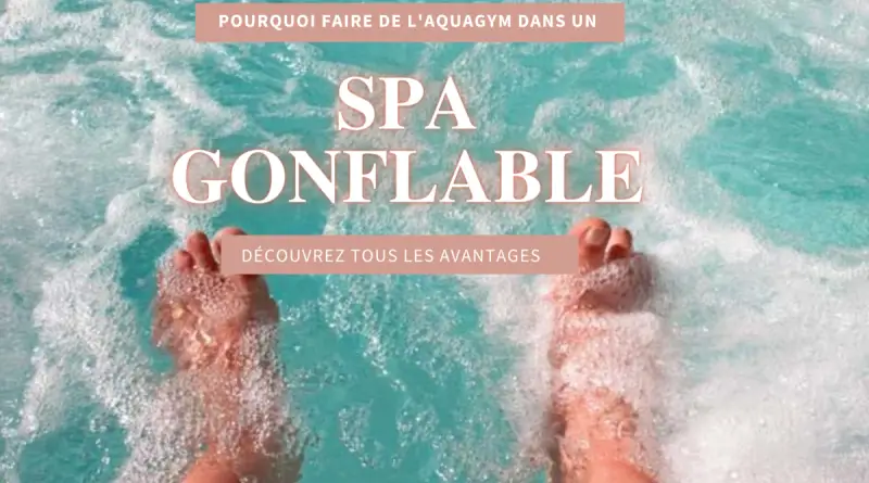 aquagym dans spa gonflable
