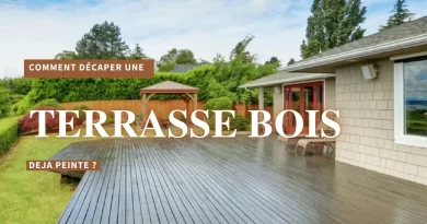 comment décaper une terrasse en bois peinte