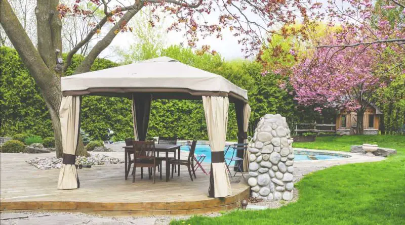 éviter les poches d'eau sur une tonnelle