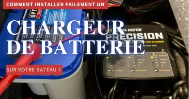 Installer un chargeur de batterie bateau