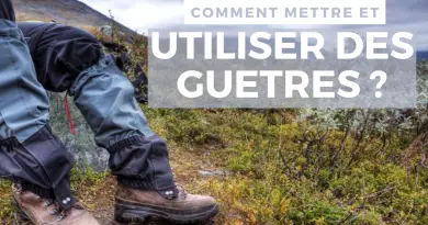 mettre des guêtres sur des chaussures