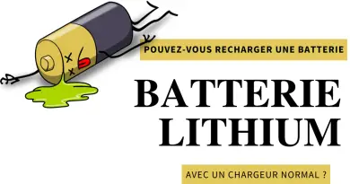 Comment recharger une batterie au lithium