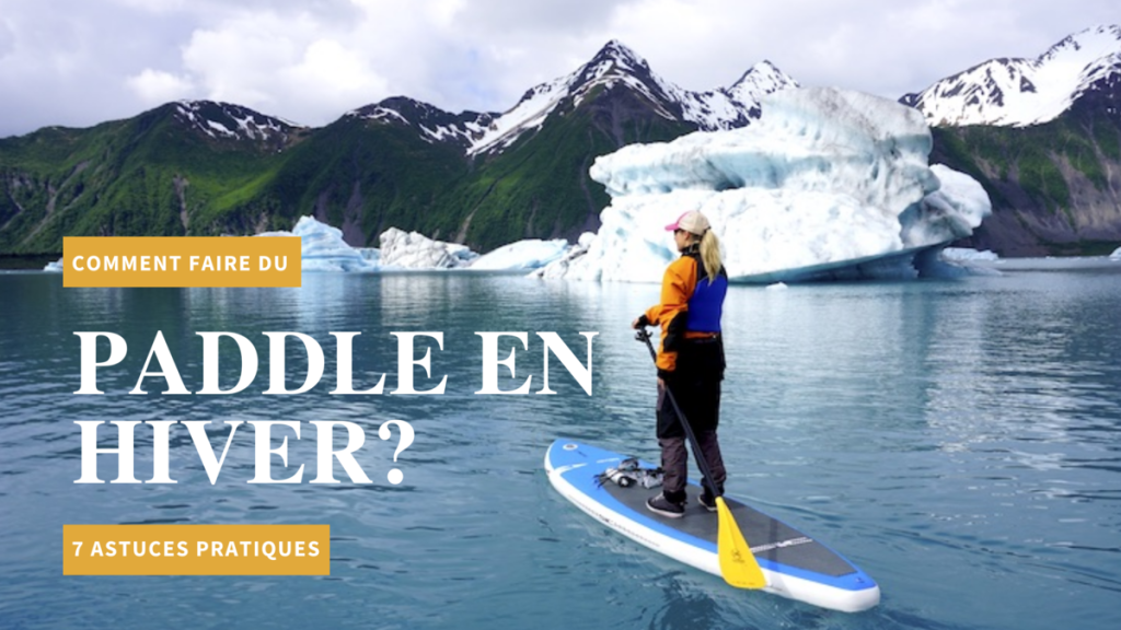 faire du paddle en hiver