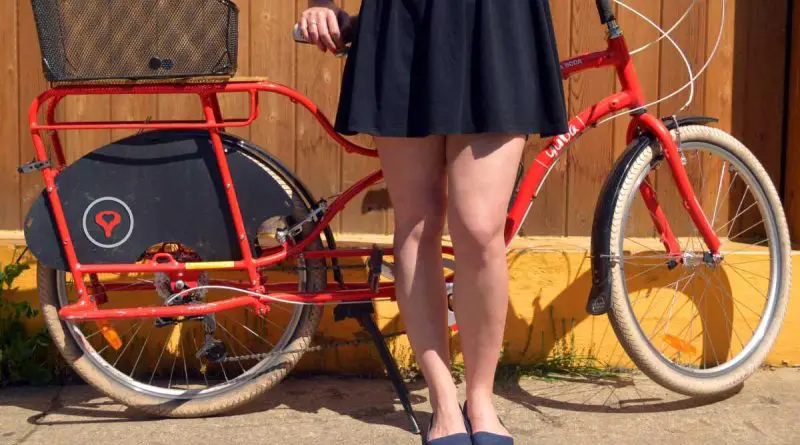 faire du vélo en robe