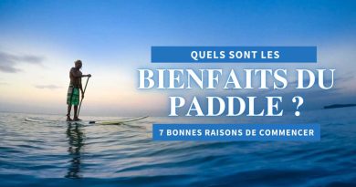 intérêt de faire du paddle