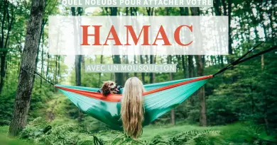 noeud hamac mousqueton