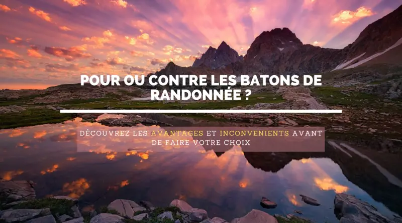 pour ou contre les batons de randonnée
