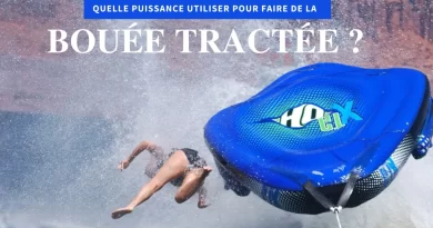 puissance moteur bouée tractée