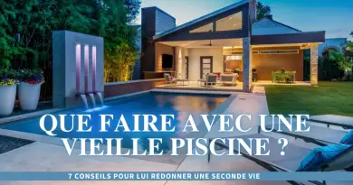 que faire avec une vieille piscine