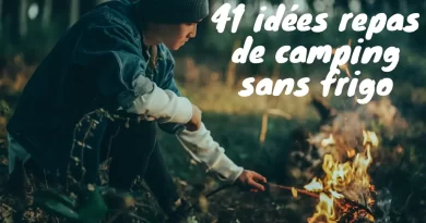 Recette de camping sans frigo