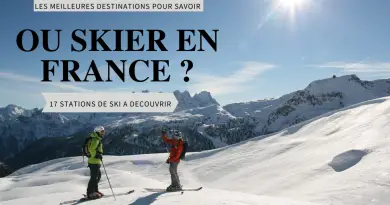 Ou skier en france