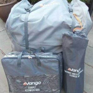 tente gonflable Vango Keswick emballer dans son sac