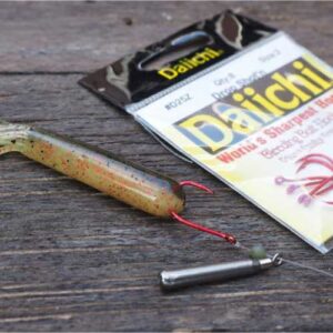 leurre sur montage free rig