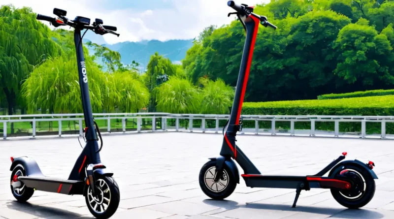 trotinette electrique ou mecanique